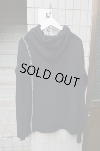 画像3: 【DRESSEDUNDRESSED ドレスドアンドレスド】WHITE STITCH EMBROIDERY HOODIE (3)