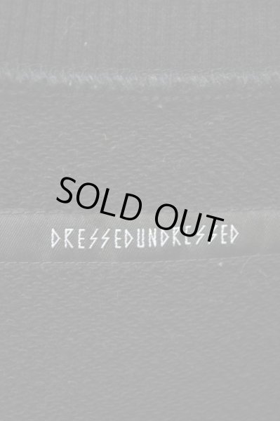 画像5: 【DRESSEDUNDRESSED ドレスドアンドレスド】黒ミニマルビッグスウェット (5)