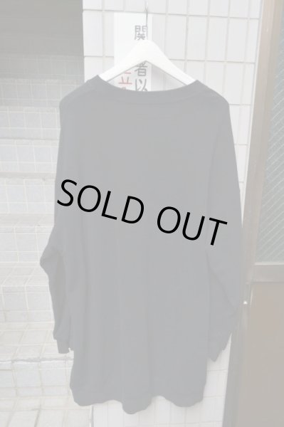 画像3: 【DRESSEDUNDRESSED ドレスドアンドレスド】黒ミニマルビッグスウェット (3)