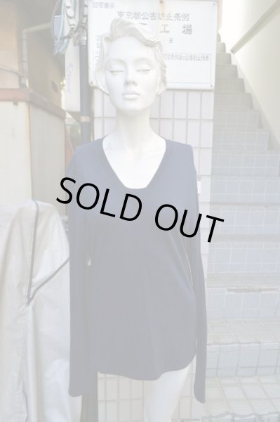 画像6: 【Martin Margiela 10 マルタンマルジェラ】デザインVネックニット (6)