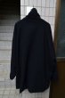 画像4: 【FRANCOISE フランソワーズ 新品セレクト】BIG MELTON BLACK COAT (4)