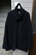画像3: 【FRANCOISE フランソワーズ 新品セレクト】BIG MELTON BLACK COAT (3)