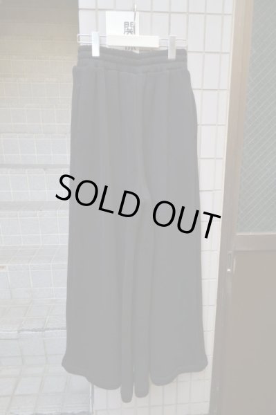 画像3: 【CHRISTIAN DADA クリスチャンダダ】黒ワイドスウェットパンツ (3)