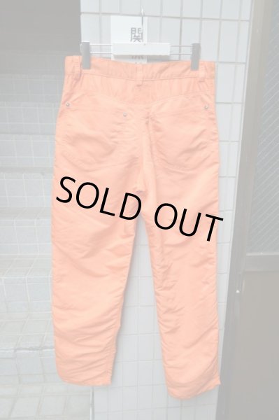 画像2: 【LANDLORD ランドロード】2017A/W今期物 オレンジナイロンパンツ (2)