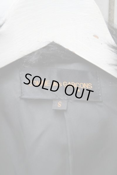 画像4: 【COMME des GARCONS コムデギャルソン】ドッキングデザインウール地ジャケット (4)