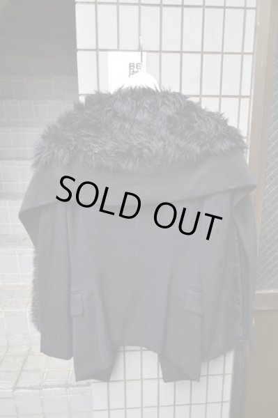 画像2: 【COMME des GARCONS コムデギャルソン】ドッキングデザインウール地ジャケット (2)