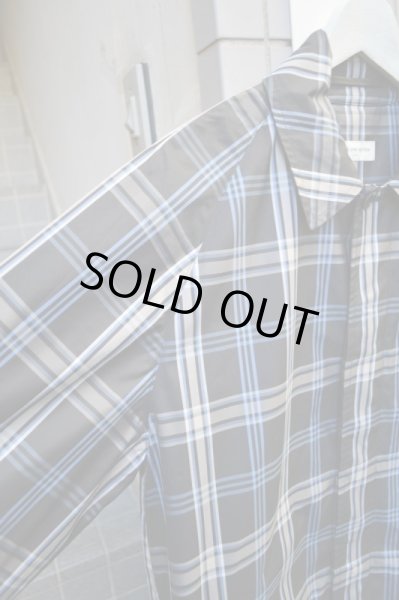 画像3: 【DRIES VAN NOTEN ドリスヴァンノッテン】チェック柄ステンカラーコート (3)