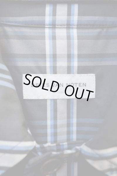 画像5: 【DRIES VAN NOTEN ドリスヴァンノッテン】チェック柄ステンカラーコート (5)