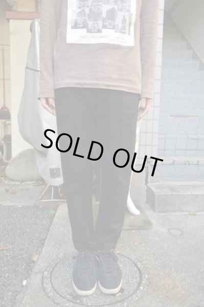 画像5: 【J’AI MAL A LA TETE ジェマララテート】黒メルトンウール地パンツ (5)