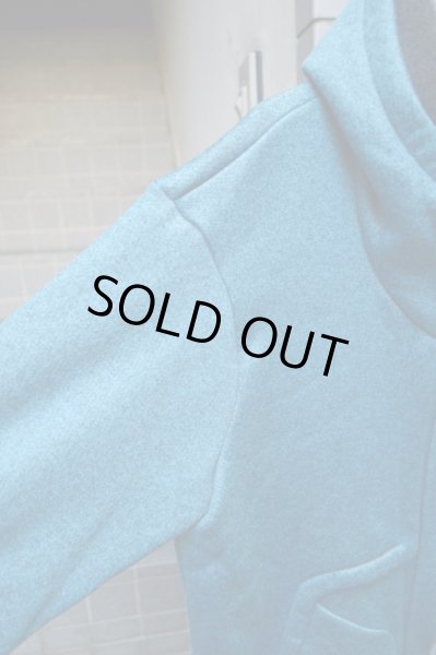 画像3: 【chloma クロマ】ブルーメディウムパーカー (3)