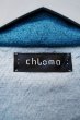 画像5: 【chloma クロマ】ブルーメディウムパーカー (5)