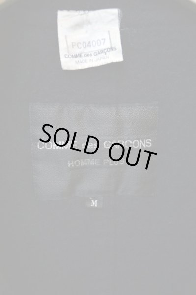 画像4: 【COMME des GARCONS HOMME PLUS コムデギャルソン オム プリュス】黒ウール地ダッフルコート (4)