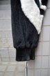 画像4: 【KTZ ココントウザイ】Faux Fur Patchwork Jogging Trousers Black/White (4)
