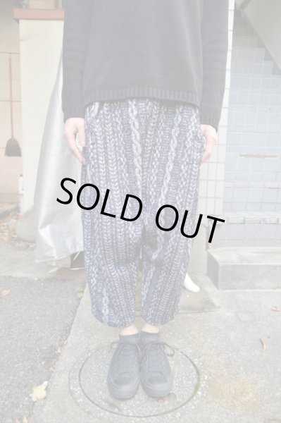 画像5: 【sneeuw スニュウ】ウールニット地コクーンパンツ (5)