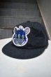 画像1: 【KIDILL キディル】Baseball Cap Embroidery Bear Grey (1)