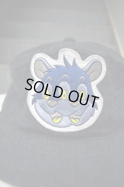 画像2: 【KIDILL キディル】Baseball Cap Embroidery Bear Grey (2)