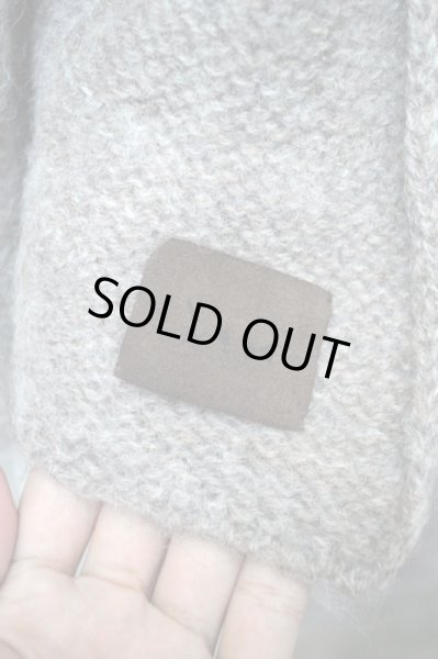 画像4: 【ka na ta カナタ】グレーベージュウール地マフラー (4)