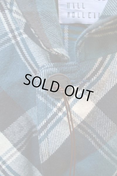 画像7: 【JUVENILE HALL ROLLCALL ジュベナイル ホール ロールコール】ヘビーネルチェック柄切替オーバーサイズジャケット (7)