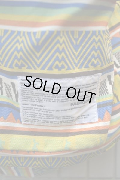 画像4: 【HENRIK VIBSKOV×FABRICK ヘンリックヴィブスコブ×ファブリック】総柄バックパック (4)