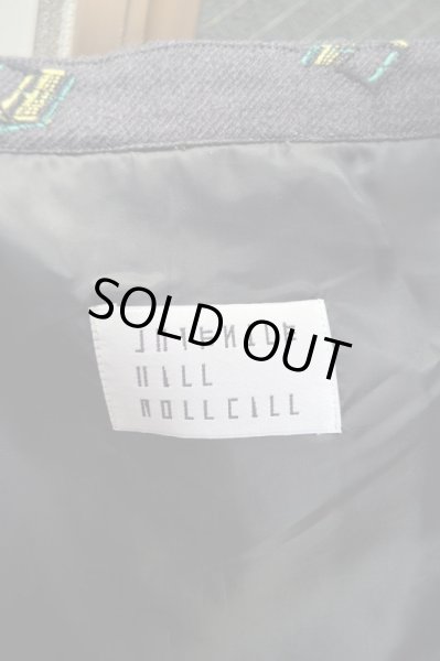 画像9: 【JUVENILE HALL ROLLCALL ジュベナイル ホール ロールコール】PC柄刺繍ウール地エプロンパンツ (9)