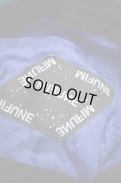 画像6: 【MIFUNE ミフネ】ウール地総柄デザインキャップ (6)