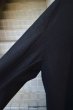 画像4: 【my beautiful landlet マイビューティフル ランドレット】Soft Flannel POCKET PULLOVER black (4)