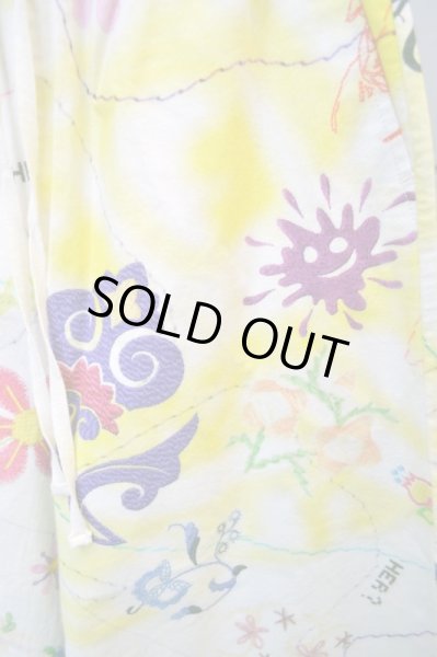 画像3: 【NOZOMI ISHIGURO tambourine ノゾミイシグロ タンバリン】総柄ワイドイージーパンツ (3)