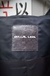 画像6: 【BUCCAL CONE バッカルコーン】黒ポケット装飾デザインフードコート (6)