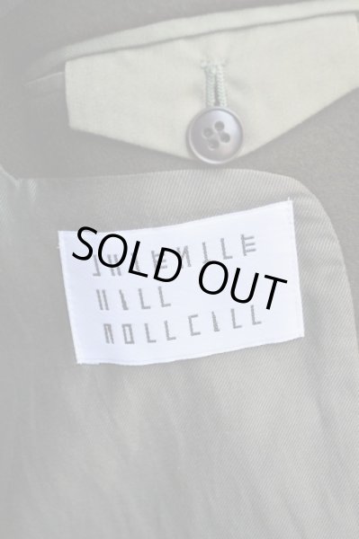 画像6: 【JUVENILE HALL ROLLCALL ジュベナイル ホール ロールコール】カーキテーピング装飾メルトンPコート (6)