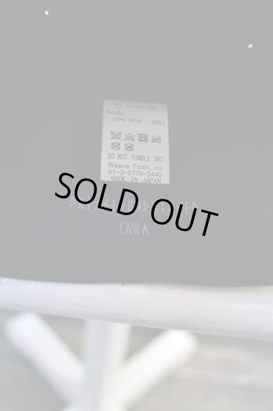 画像5: 【DRESSEDUNDRESSED×CA4LA  ドレスドアンドレスド×カシラ】LEATHER ISOLATION CAP BLACK (5)