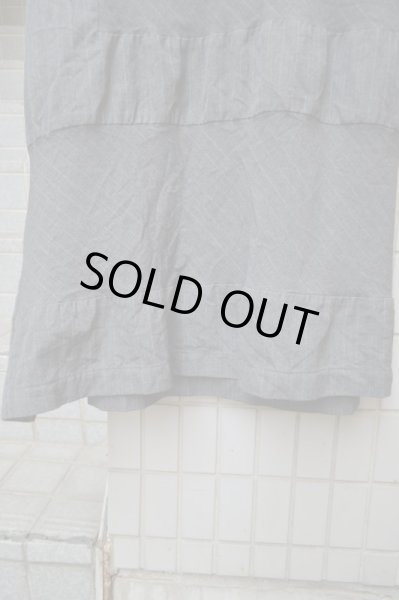 画像4: 【robe de chambre COMME des GARCONS ローブドシャンブル コムデギャルソン】グレーストライプ柄巻きスカート (4)