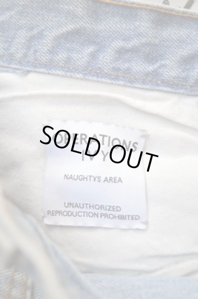 画像6: 【OPERATIONS IVY オペレーションズ アイビー】再構築リメイクデザインデニムパンツ (6)