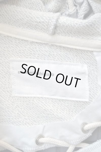 画像4: 【NOZOMI ISHIGURO ノゾミイシグロ】ブロークンデザインスウェットパーカー (4)