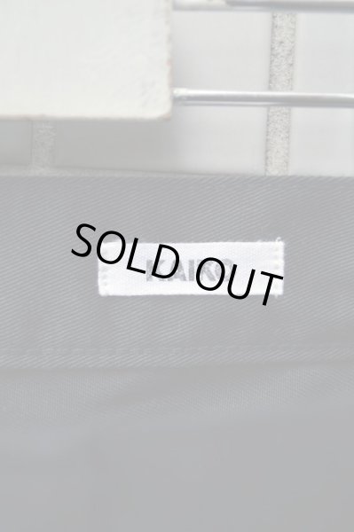 画像4: 【KAIKO カイコー】黒センタープレスパンツ (4)