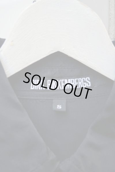 画像7: 【DIRK BIKKEMBERGS ダークビッケンバーグ】黒デザインレーヨンシャツ (7)