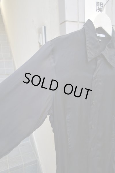 画像3: 【DIRK BIKKEMBERGS ダークビッケンバーグ】黒デザインレーヨンシャツ (3)