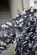 画像3: 【NOZOMI ISHIGURO Haute Couture ノゾミイシグロ オートクチュール】モノトーンカモ柄シャツ (3)