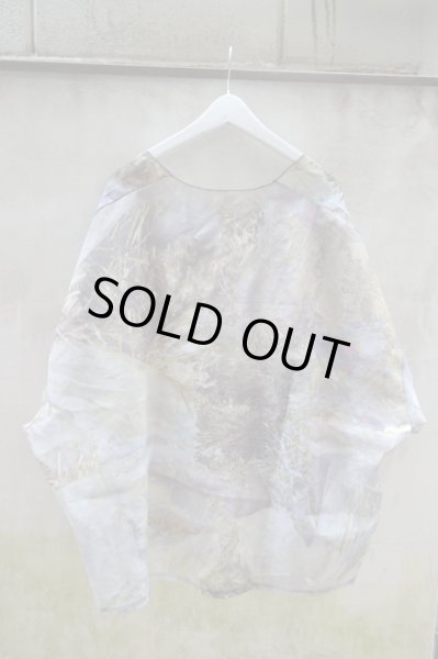 画像2: 【BALMUNG バルムング】グラフィック総柄ビッグシースルーカットソー (2)