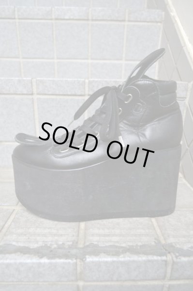 画像3: 【TOKYO BOPPER トーキョーボッパー】厚底デザインレザーシューズ (3)