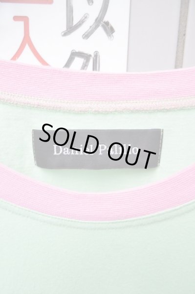 画像5: 【Daniel Palillo ダニエルパリッロ】グリーン×ピンク切替デザインオーバーサイズカットソー (5)