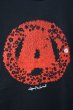 画像3: 【UNDER COVER アンダーカバー】黒×赤アナーキープリントTシャツ (3)