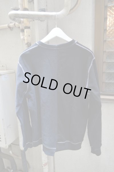 画像2: 【J.W ANDERSON ジェイダブリューアンダーソン】パッチ装飾再構築デザイントレーナー (2)