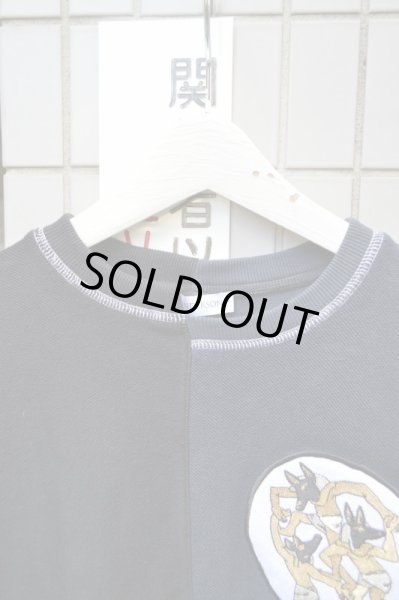 画像3: 【J.W ANDERSON ジェイダブリューアンダーソン】パッチ装飾再構築デザイントレーナー (3)