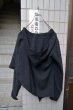 画像2: 【ka na ta カナタ】変形デザイン羽織りパーカー (2)