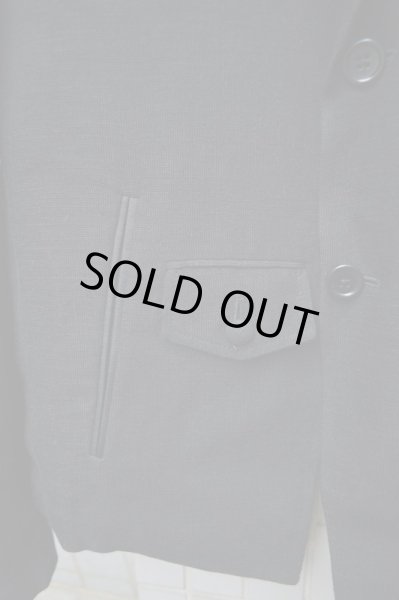 画像5: 【ART COMES FIRST アートカムズファースト】リネン昆羽織りジャケット 黒 (5)