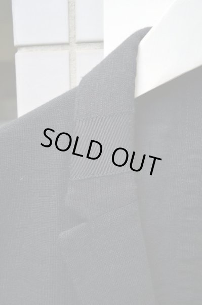 画像3: 【ART COMES FIRST アートカムズファースト】リネン昆羽織りジャケット 黒 (3)