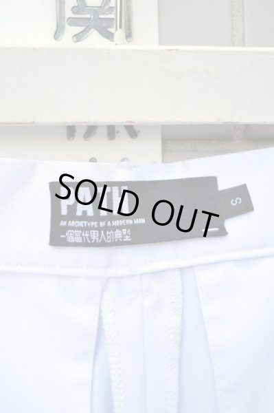 画像5: 【PATH ペス】デザインショートパンツ 白 (5)