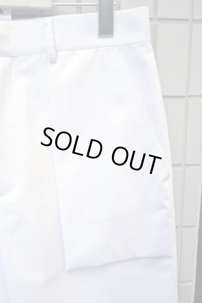 画像3: 【PATH ペス】デザインショートパンツ 白 (3)