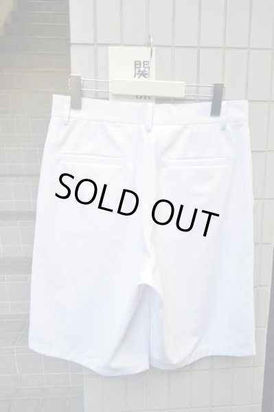 画像2: 【PATH ペス】デザインショートパンツ 白 (2)