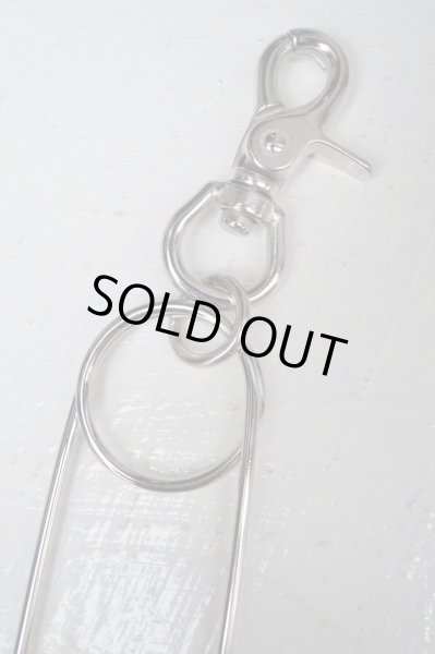 画像4: 【99%IS ナインティナインパーセントイズ】スタッズ安全ピン型ビッグキーホルダー (4)